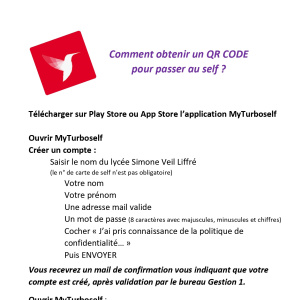 AFFICHE Comment obtenir un QR CODE pour passer au self_page-0001